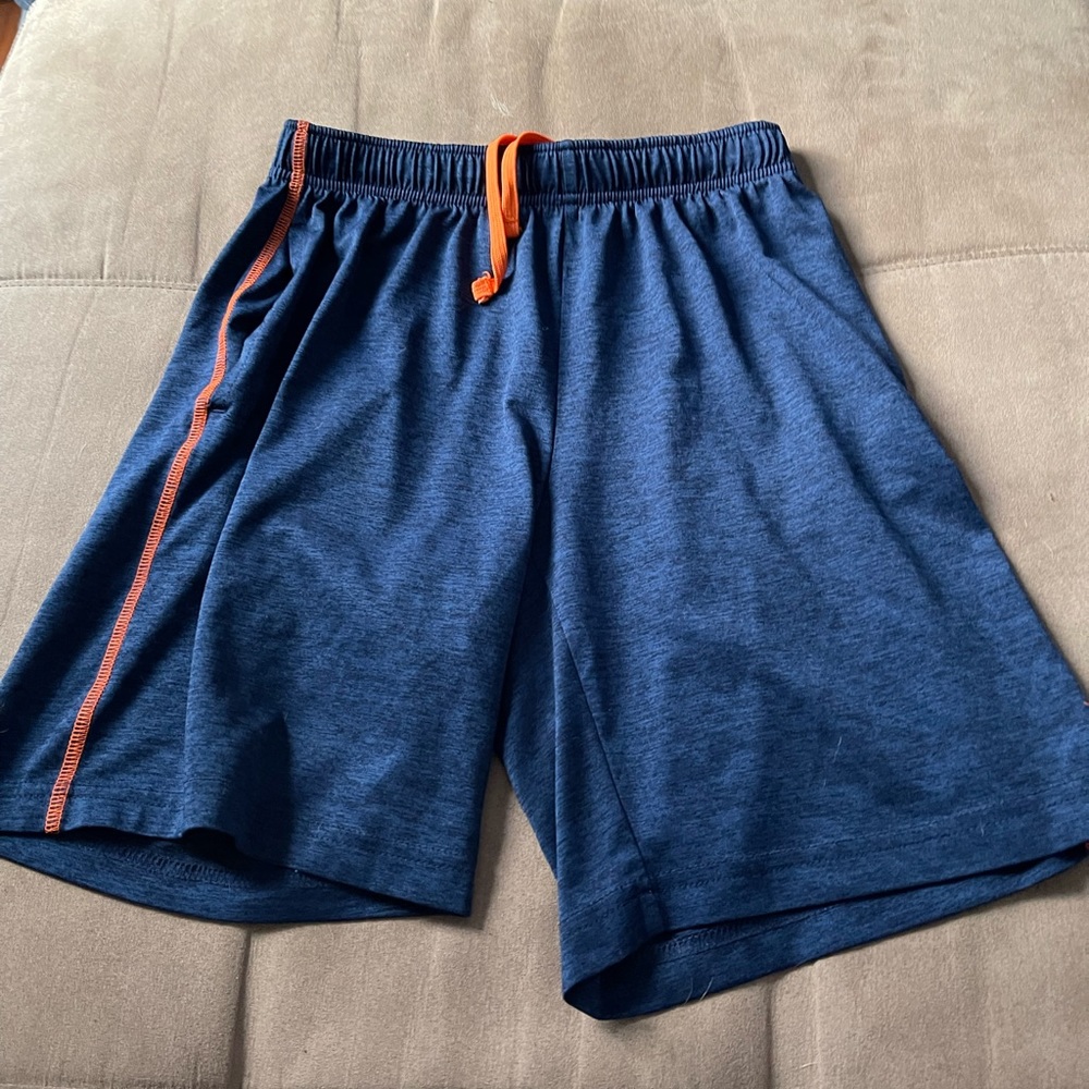 navy and orange boys shorts
